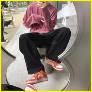 ◳ ❤ ☪ ACHSAWAKE Casual Korean Fashion Straight Leg Korean Pants Trend