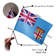 Fiji Country Mini Hand Flag Small 14x20 cm - Parade & Festival Accessories - Evoke Apparel