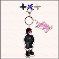 Tomorrow X Together TXT Yeonjun SOLO GGUM PPULBATU Cartoon acrylic keychain bag pendant fans souveni
