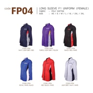 Enzo FP04 Long Sleeve Female Corporate Shirt