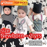 Unisex Cotton Baby Romper – One-Piece Cartoon Jumpsuit Nightwear for Baby Boys & Girls | Soft Newbor