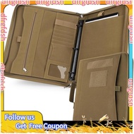 【D&F】A4 Letter Paper Compatible 3-Ring Binder Detachable Portfolio Padfolio Planner Multi-Pocket Car