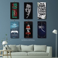 21-40 WALL DECORATION QUOTES ENJOY LIFE 15X30 VHSLD/MAX9Y / ENGLISH QUOTE ROOM POSTER / MUSLIM CHILD