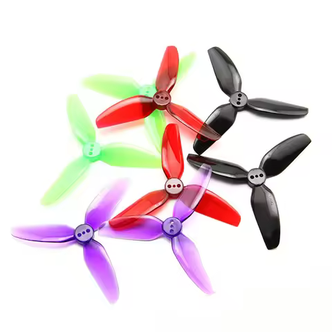 Hq T3x3x3 3 Inch 3030 Tri Blade Fpv Drone Cw Ccw Propellers High Efficiency Props Compatible With Ge
