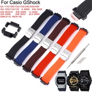 Tire Silicone Watch Strap For Casio G-Shock GA2100 110 MCW GD-100 G5600 DW GW-6900 GLS8900 GMAS110 Watch Band Wrist Belt