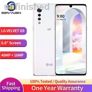 ◄Original LG VELVET G9 G900TM G900N 5G Mobile Phone 6.8'' NFC 6GB+128GB 48MP+16MP Octa Core Andriod SmartPhone 4G LTE Ce