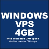4 vCPU + 4GB RAM Dedicated CPU VPS – Run Intensive Apps Without Bans, Perfect for MT4, Forex, Boom, 