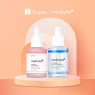 [medicube official] Blue Wave, Pink Glow: Complete Skin Booster Set - hydro glow skin brightening