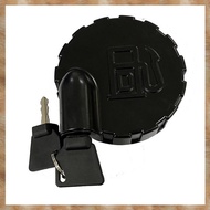 [K U Y G] 1 Piece 331/45908 331/33064  Cap  Tank Side Lock Cover Black with 2 Keys ABS for  Excavato