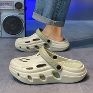 Men Shoes Hole Shoes Men Outer Wear Anti-slip EVA Sandals Slippers Summer FDQL