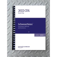 Re Printed: 2022 CFA Level 1 Schweser Notes Book 1-5