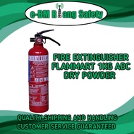 Fire Extinguisher 1kg Flammart SIRIM Puspakom Inspection Grab Vehicle ABC Dry Powder Pemadam Api | e