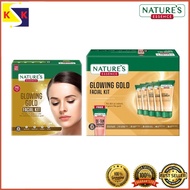 Nature's Essence Glowing Gold Facial Kit, 250gm+50ml