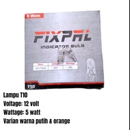 Bulb T10 12V 5 Watt Universal Car Motorcycle Light Bulb - White