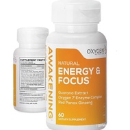 Awakening Natural Energy & Focus Nootropic Supplement with Panax Ginseng, Guarana Extract & Chromium