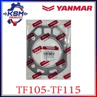 ประเก็นฝาสูบ TF105-TF115 L/LM แท้ YANMAR 10550H-01331 อะไหล่รถไถเดินตามสำหรับเครื่อง YANMAR (อะไหล่ยันม่าร์)