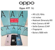 Oppo A97 5G | 8GB RAM + 256GB | 5000mAh Battery | 90Hz Refresh Rate Mediatek Dimensity 810 (6 nm)