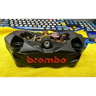 BREMBO M3 BRAKE CALIPER ORIGINAL RIGHT SIZE BREMBO MADE IN ITALY spray MATT BLACK