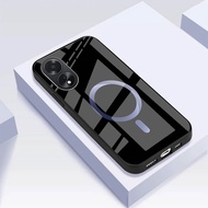 HP Oppo A38 A18 Glass Softcase - Oppo A38 A18 Cellphone Casing - Oppo A38 A18 Glossy Glass Softcase 