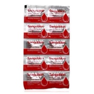 SANGOBION VITAMIN PENAMBAH DARAH , zat besi , anemia isi10caps