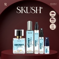 SKUSH SECRET GARDEN Parfum High Quality, Minyak Wangi Wanita, Aroma Mewah, Tahan Lama 24-72 Jam