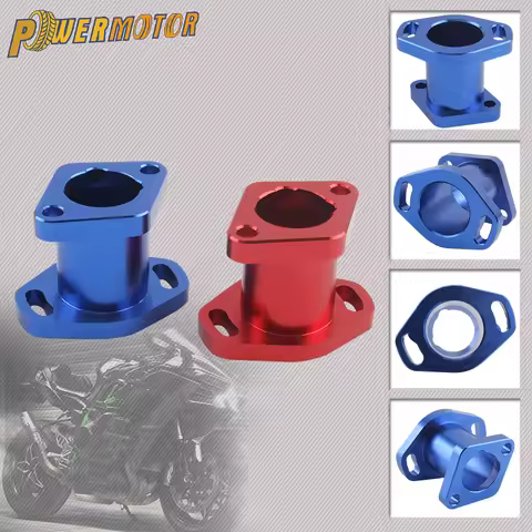 Motorcycle Accessories Carburetor Interface for YAMAHA VM22 YBR STX XTZ GT 125 Universal CNC Aluminu