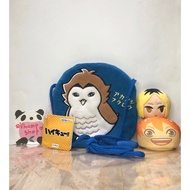 Haikyuu Nuigurumi Plush Hugchara Tsukishima, Nitotan omanjuu Hinata Shoyo, Badge Kenma, Noru Yamahuc