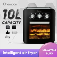 Onemoon M1 Air Fryer Black 10L large high-capacity Cooker non-stick cookware Electric oven