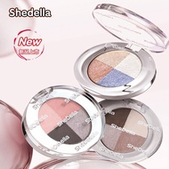[Brand New Online] Shedella Cat Series Lingmeng Eyeshadow Palette Daily Light Makeup Earth Brighteni