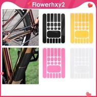 [Flowerhxy2] Bike Chainstay Sticker, Paster,Tape Supplies,Bike Chain Protective Decal for Mountain Bike,Outdoor Sport,Folding Frame