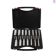 15 Pcs Power Nut Driver Drill Bit Set 5.5-19mm Chrome Vanadiu