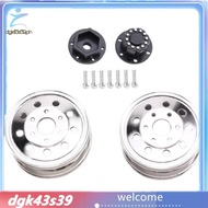 [Pretty] For 1/14  Tractor RC Car Accessories- Rear Wheel Hub Kit for Upgrades