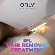 ONLY Aesthetics 1 Year Unlimited IPL Hair Removal Treatment For Boyzilian Package