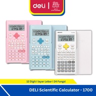 Deli Scientific Calculator/ Cute Scientific Calculator Pink/White/Blue 12 Digits 240 Functions - 170