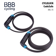 BBB CycleLock CodeSafe Coil Cable 6mm x 150mm / 10mm X 150mm (BBL-35)