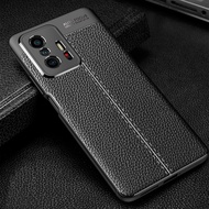 Fashion lychee skin pattern Mobile Phone Case For Xiaomi mi 11 T pro 11T 11Tpro Xiaomi11T Xiaomi11Tpro Leather Back Cover Soft TPU Casing