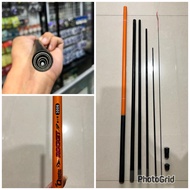 Joran Tegek Murah 300cm - 450cm Quester Rocket Closed Length 60cm FIber Material