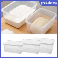 [Serenable] Pizza Dough Proofing Box Pizza Dough Tray Containers for Food Pizza Dough Transparent fo