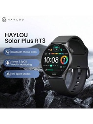Haylou Solar Plus Rt3 智能手錶 手機通話 1.43" Amoled 顯示屏 智能手錶健康監測 Ip68 防水運動手錶