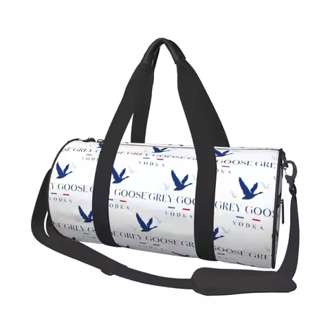Grey Goose Vodka Large Duffle Gym Bag Multi-Functional Duffle Travel Bags Handbags Fitness bag