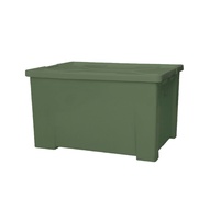 ดีเคดับบลิว DKW(Official) HH-706 กล่องพลาสติกอเนกประสงค์ (ฝาล็อค) ขนาด เขียวทึบ A3 55L