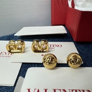 全新Valentino 兩用經典V logo耳環