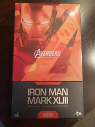 Hottoys Ironman 鋼鐵俠 mk43 MMS278 Diecast 合金 Rerun