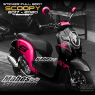 ( COD ) Decal Sticker Honda Scoopy fi 2017 2018 2019 2020 Full Body MDMS 03 - Stiker Skotlite Varias