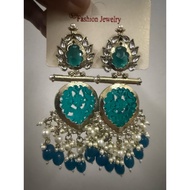Elysian Carved Drop Earrings