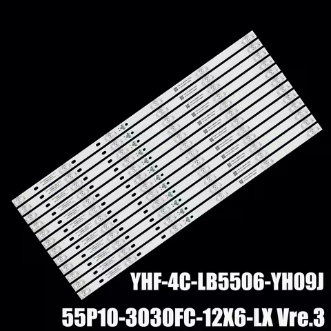 LED Backlight Strip for 55C715 55C717 55C716 55C78 55C815K For TCL-55P10-3030FC-12X6-LX20200106 YHF-