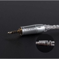 KBEAR 16 Core Silver Plated Upgrade Cable IEM Earphone Silver - QDC, 3.5mm