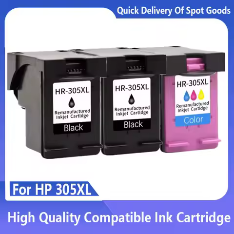 305XL Ink Cartridge Compatible for HP 305 XL DeskJet 2710 2730 2720 4110 4120 4130 4134 2320 Envy 60