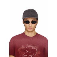 BEUTER torn effect embroidered hat - “UNCAGED HEART” DISTORESS CAP - GRAY