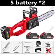 12 Inch Chain Saw Electric Chainsaw Rechargeable Cutter Chainsaw Tree Cutting Saw Machine Chainsaw C